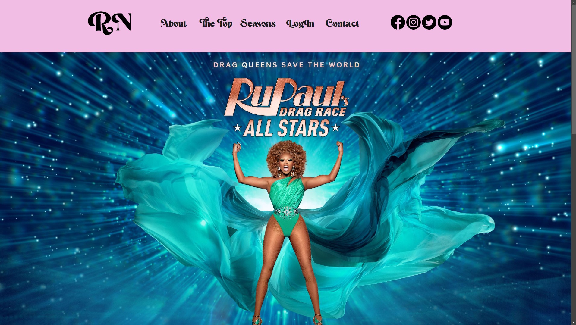 Rupaul’s fan Website